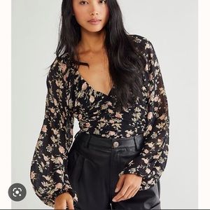 Free People Final Rose Top